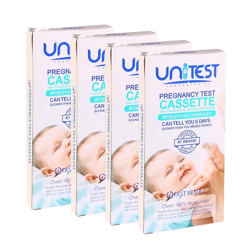 بی بی چک یونی تست مدل cassette مجموعه 4 عددی
