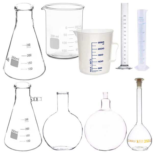 تجهیزات آزمایشگاه مدل p250 مجموعه 9 عددی