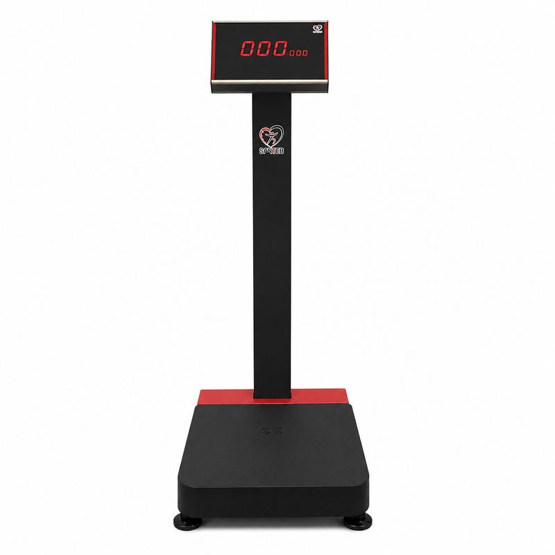 ترازو دیجیتال سنطب مدل پزشکی باشگاهی پایه‌دار 2 با دقت 50 گرم