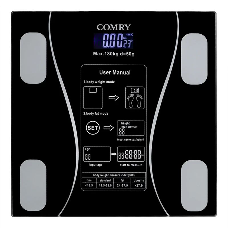 ترازو دیجیتال کٌمری مدل personal scale