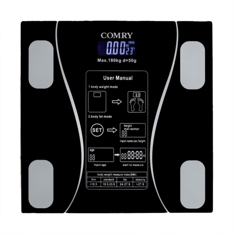 ترازو دیجیتال کُمری مدل personal scale