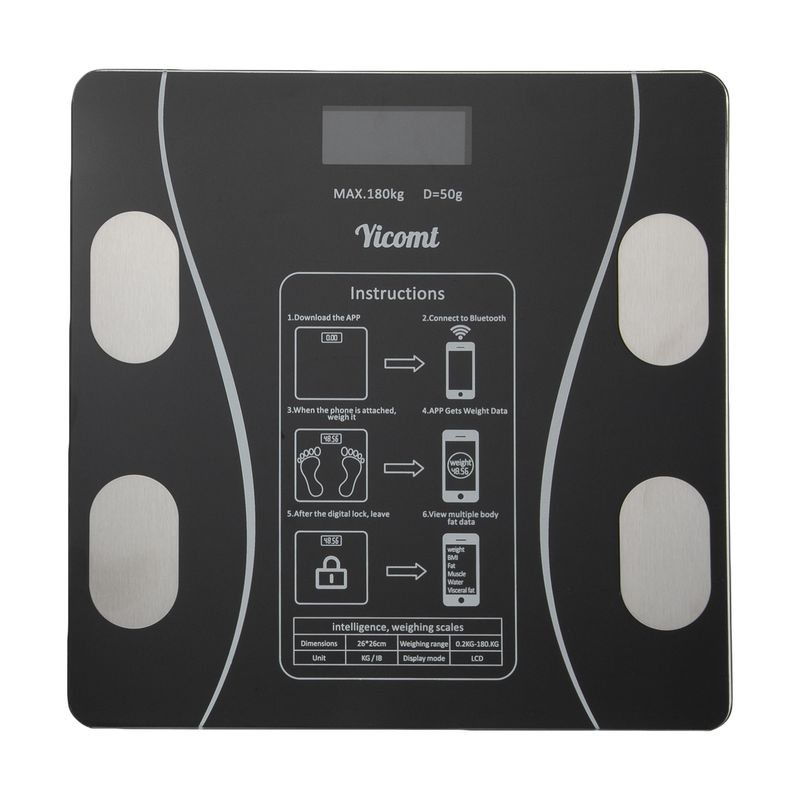 ترازو دیجیتال یوکومت مدل bluetooth body fat scale