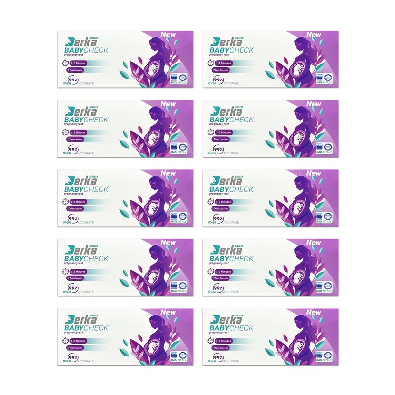 تست بارداری درکا مدل rapid بسته 10 عددی