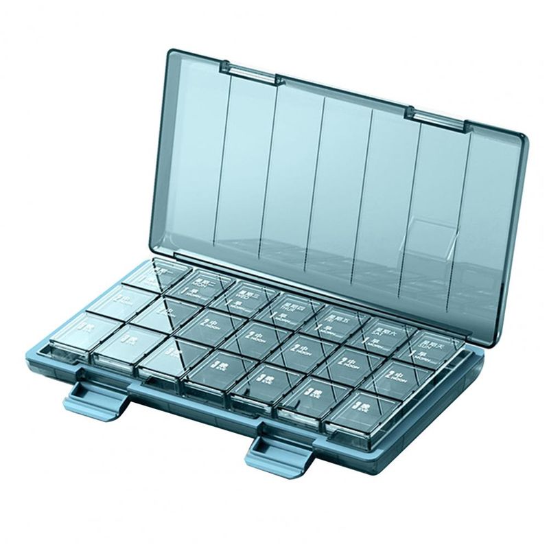 جعبه نگهدارنده دارو مدل 21 grids