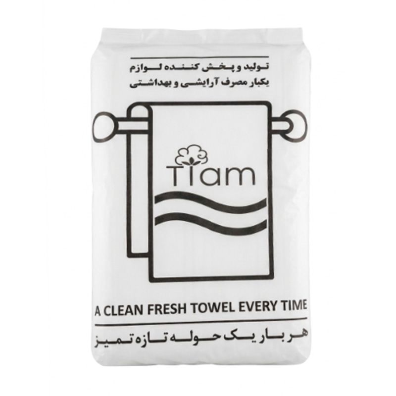 حوله یکبار مصرف تیام مدل 70 40 بسته 100 عددی