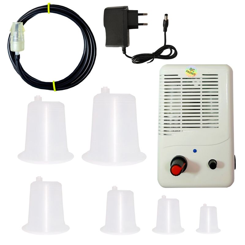 دستگاه بادکش برقی مدل xv800 مجموعه 9 عددی