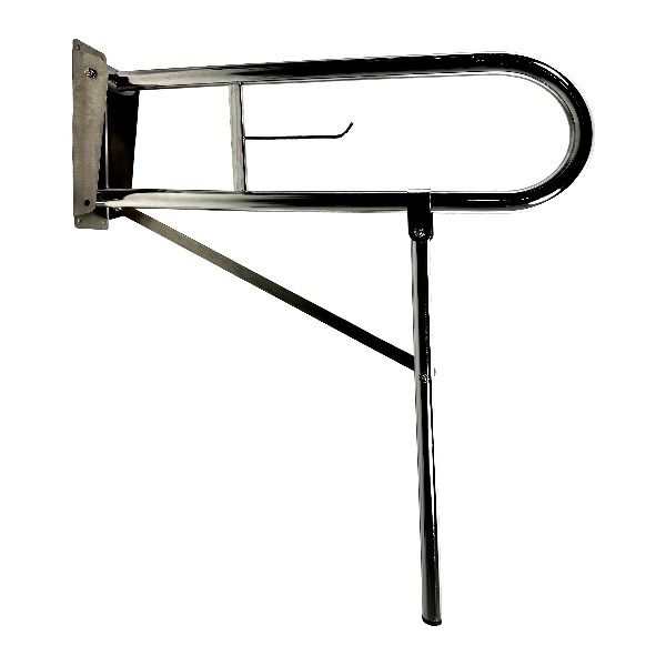دستگیره کمکی موژان طب مدل اتکاء استیل  با پایه