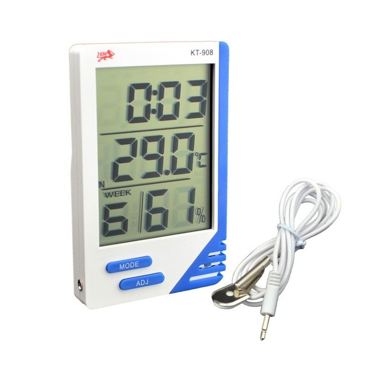 دما سنج و رطوبت سنج مدل kt908 کد 400