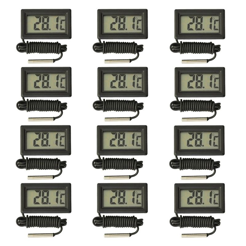 دماسنج دیجیتالی مدل tpm 10 بسته 12 عددی