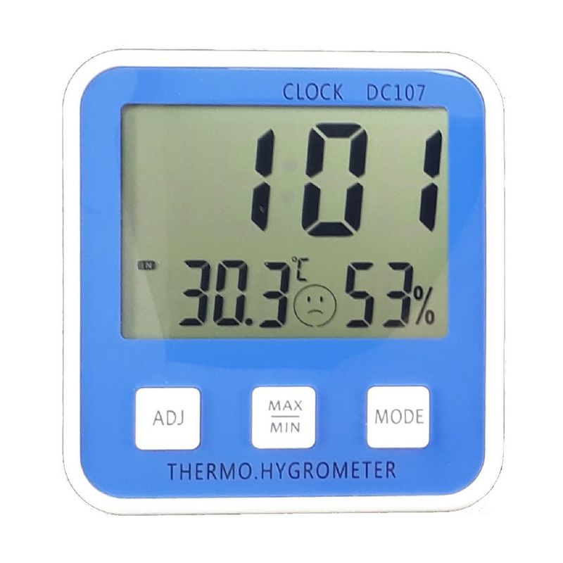 رطوبت سنج و دماسنج مدل dc107