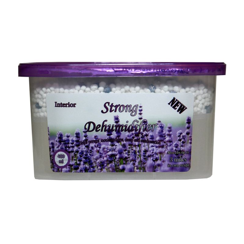 رطوبت گیر استرانگ مدل lavender box حجم 400 میلی لیتر