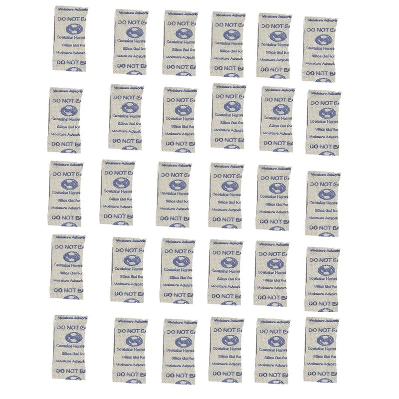 رطوبت گیر سیلیکا ژل مدل aaa وزن 1 گرم بسته 30 عددی
