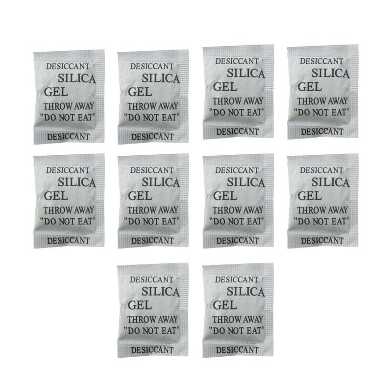 رطوبت گیر سیلیکا ژل مدل rh1 وزن 1 گرم بسته 10 عددی
