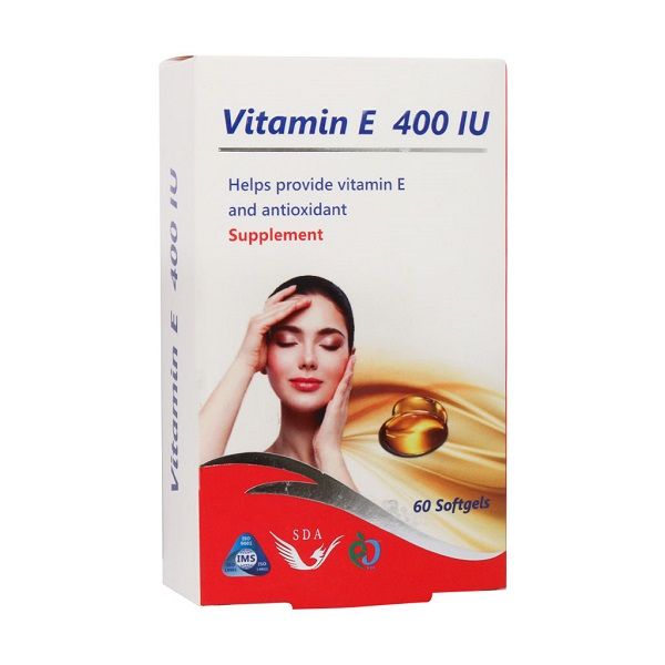 سافت ژل ویتامین e 400 واحد سیمرغ دارو عطار بسته 60 عددی