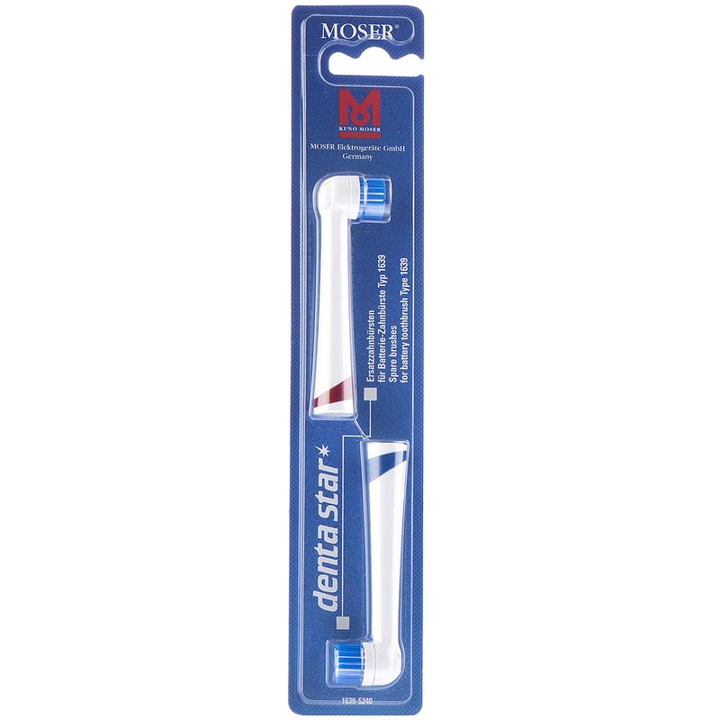 سری مسواک برقی موزر مدل denta star 1639 بسته 2 عددی