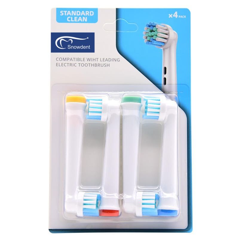 سری یدک مسواک برقی اسنودنت مدل standard clean بسته 4 عددی
