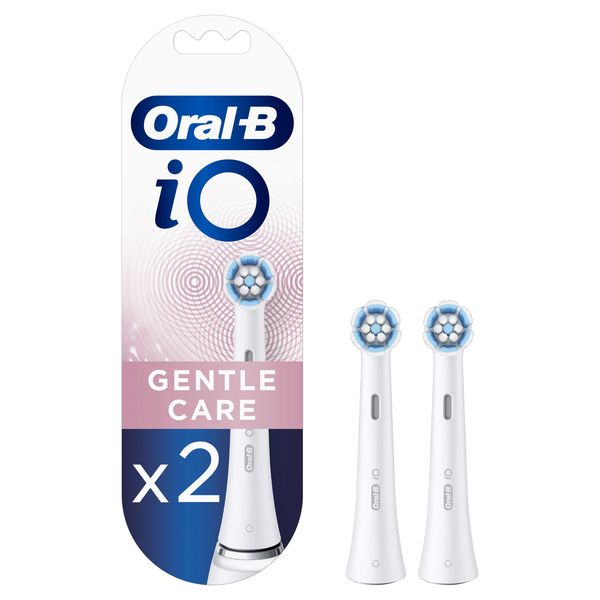 سری یدک مسواک برقی اورال بی مدل io gentle care بسته 2 عددی