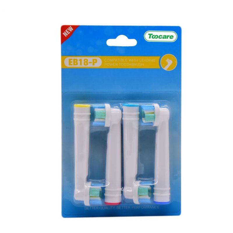 سری یدک مسواک برقی تیکر مدل eb18 p بسته 4 عددی