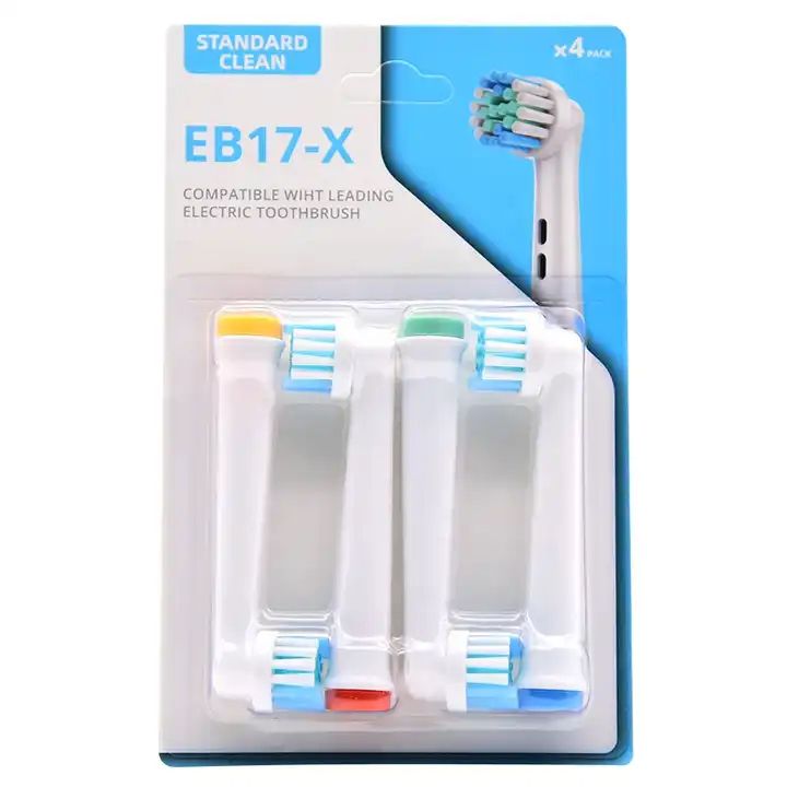 سری یدک مسواک برقی مدل eb 17x بسته 4 عددی