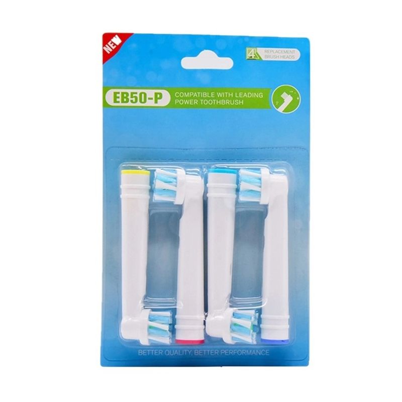 سری یدک مسواک برقی مدل eb50 p بسته 4 عددی