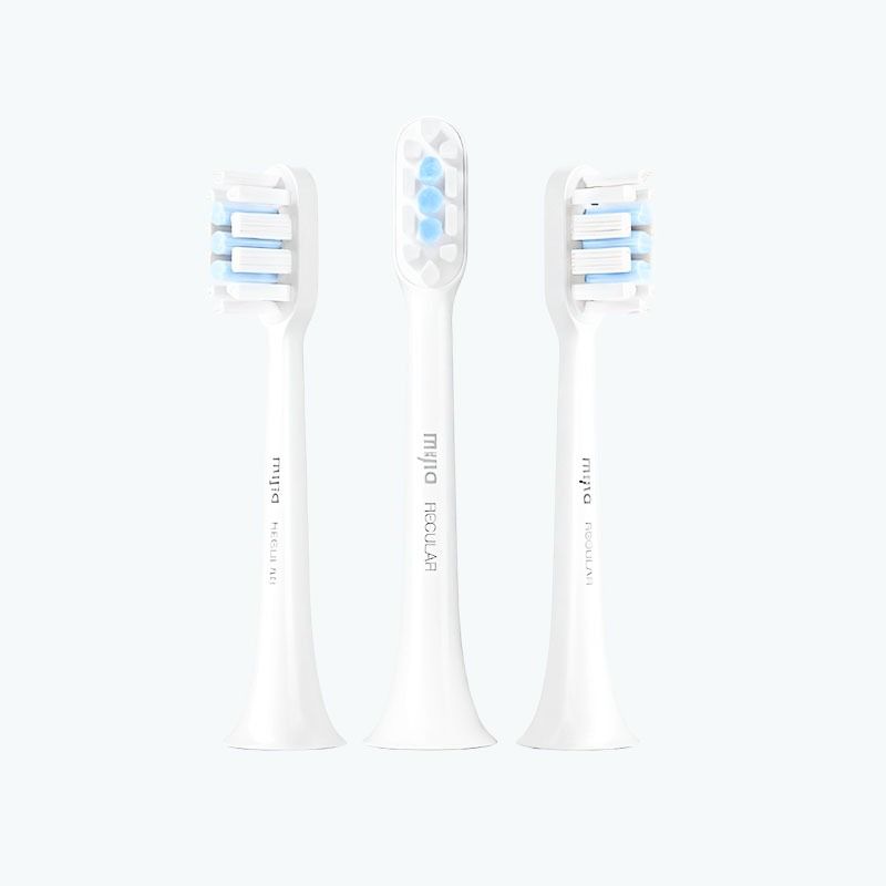 سری یدک مسواک برقی میجیا مدل mia sonic electric toothbrush head t301_t302 بسته سه عددی