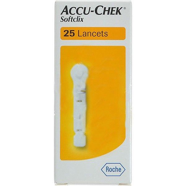 سوزن 25 تایی تست قند خون آکیو چک soflclix