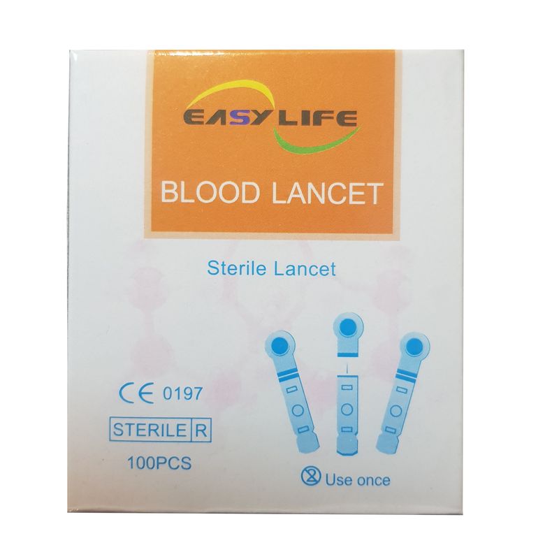 سوزن تست قند خون ایزی لایف مدل sterile بسته 100 عددی