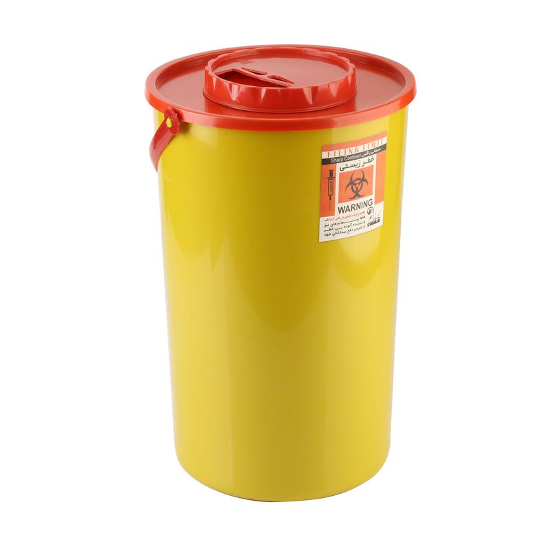 سیفتی باکس آرشا طب مدل c12 ظرفیت 12000 میلی لیتر بسته 28 عددی