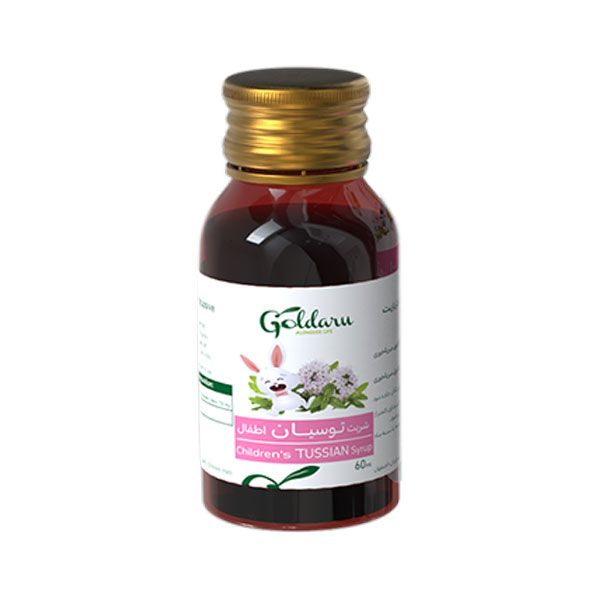 شربت توسیان اطفال گل دارو  60 میلی لیتر