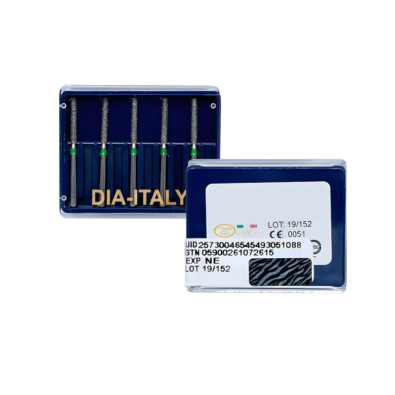 فرز الماسی دیا ایتالیا  مدل استوانه ای با استوانه ای ته صاف توربین xl 112 بسته 5 عددی