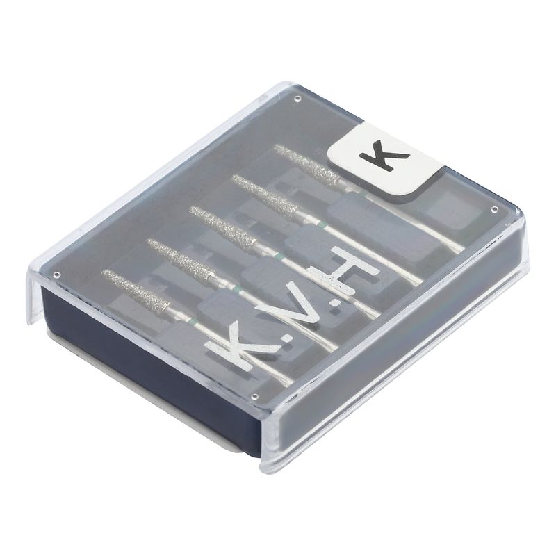 فرز دندانپزشکی کاویچ مدل مخروطی سرگرد کد 850l 018 بسته ۵ عددی