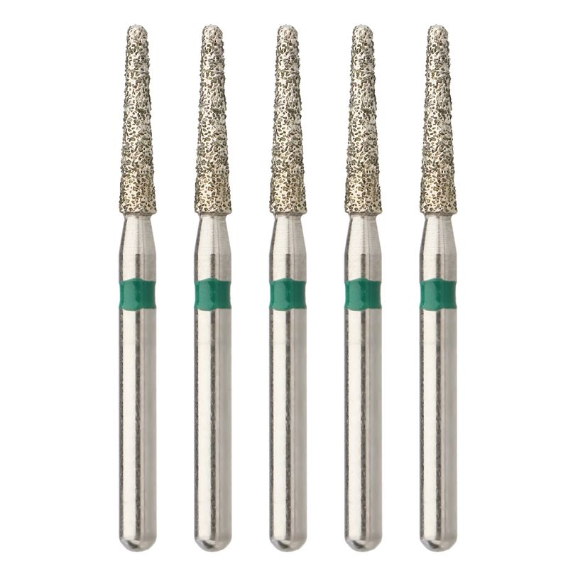 فرز دندانپزشکی کاویچ مدل مخروطی سرگرد کد round end taper 856 بسته 5 عددی