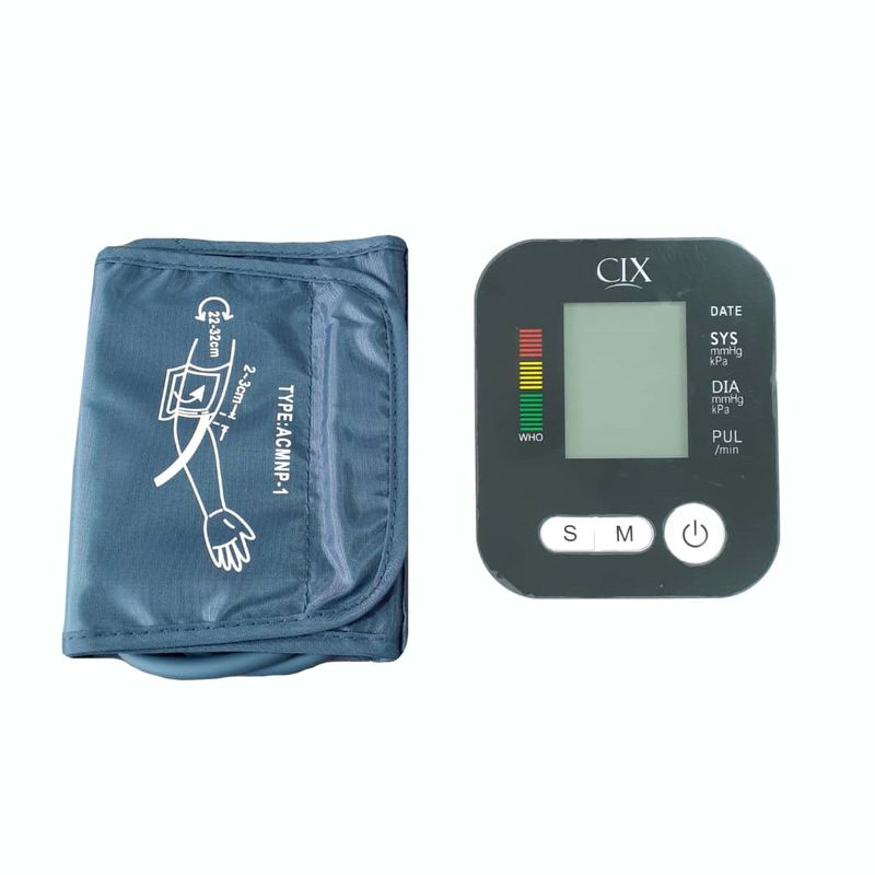 فشارسنج دیجیتال بازویی سیکس مدل rak283 با منبع تغذیه برق و باتری همراه کیف و آداپتور و کاف مخصوص بازویی