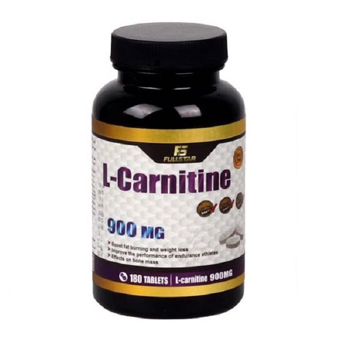 قرص ال کارنیتین 900 میلی گرم فول استار بسته 180 عددی