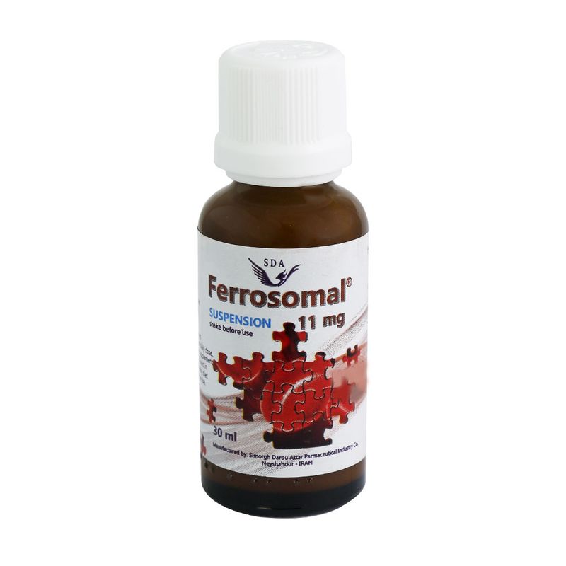 قطره آهن فروزومال سیمرغ دارو عطار   30 میلی لیتر