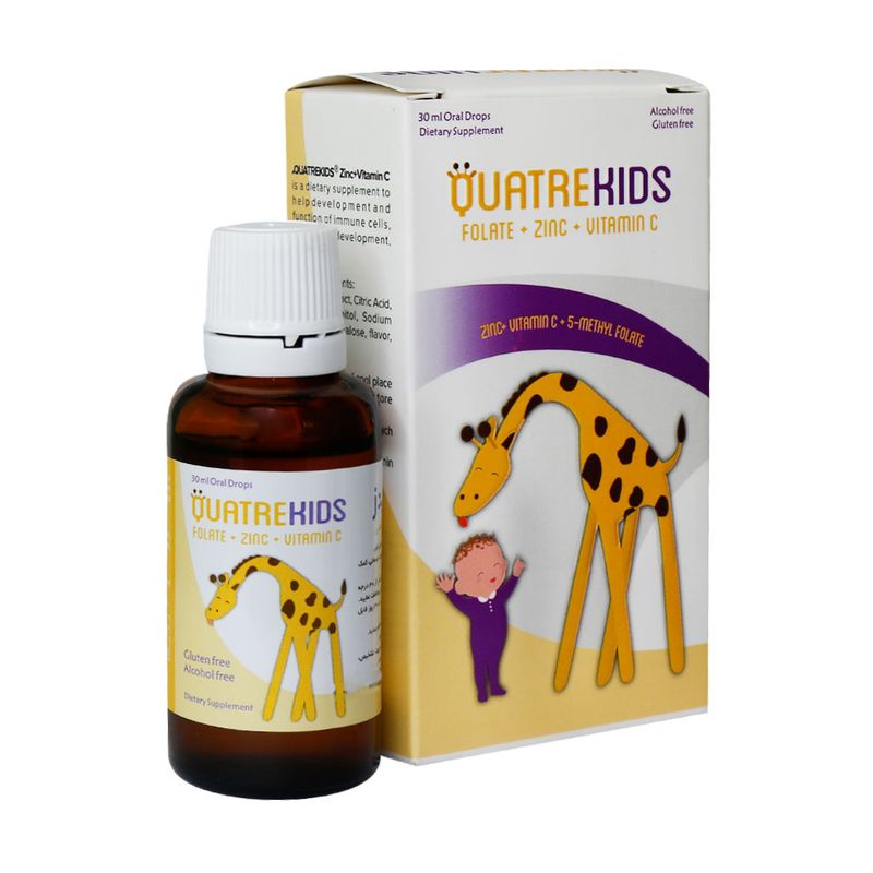 قطره کواترکیدز زینک دارو افشان شایگان   30 میلی لیتر
