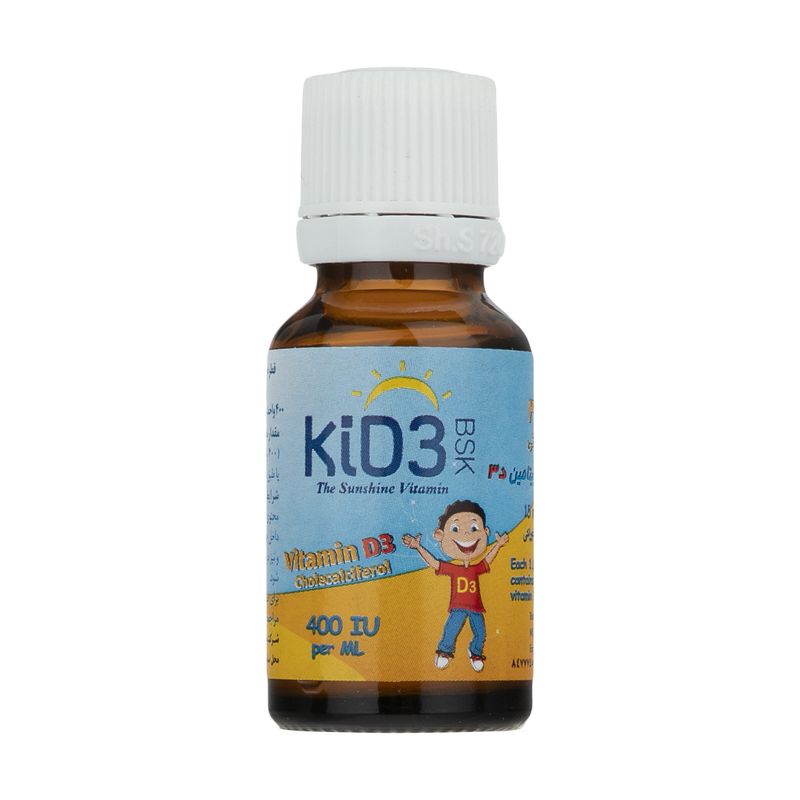 قطره کید 3 بی اس کی حجم 15 میلی لیتر