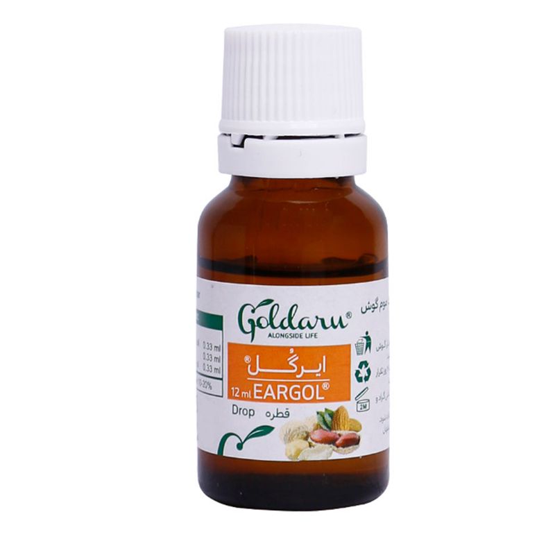 قطره گوش ایرگل گل دارو  12 میلی لیتر