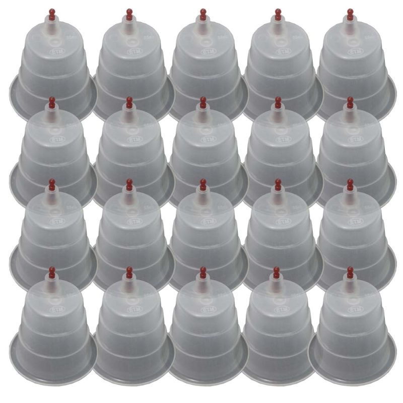 لیوان بادکش ای تی ام مدل 55cc بسته 20 عددی
