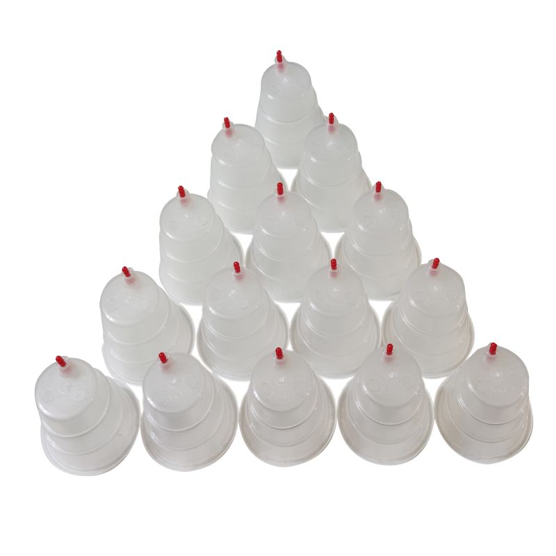 لیوان بادکش مدل cap75cc بسته 15 عددی