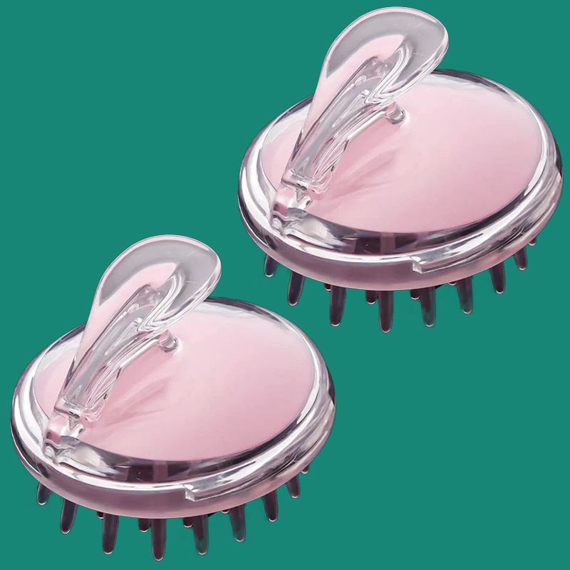 ماساژور سر مدل سیلیکونی مجموعه 2 عددی