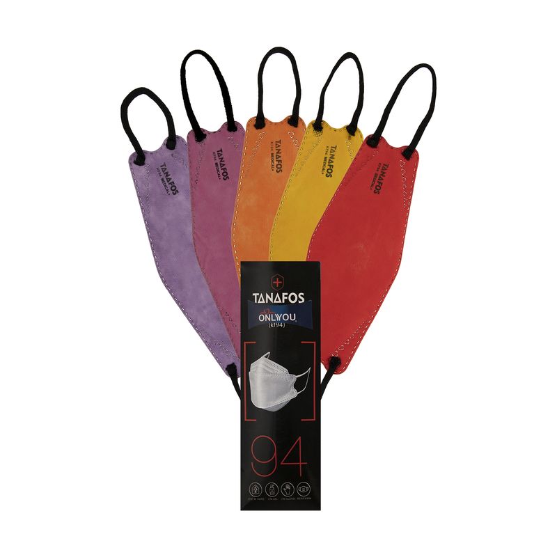 ماسک تنفسی اونلی یو طرح سه بعدی مدل تنفس کد f clrs 619 بسته 25 عددی