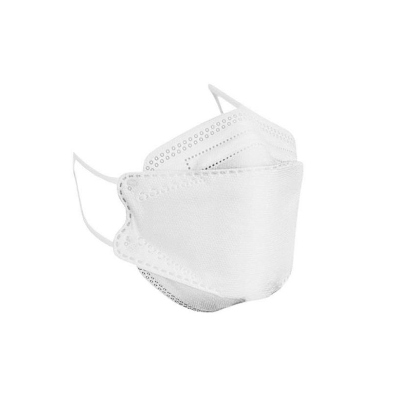 ماسک تنفسی باران مدل پنج لایه سه بعدی kf94 w5 بسته 25 عددی