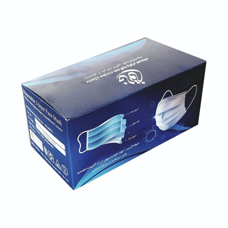 ماسک تنفسی خاتون مدل wh2000 بسته 2000 عددی