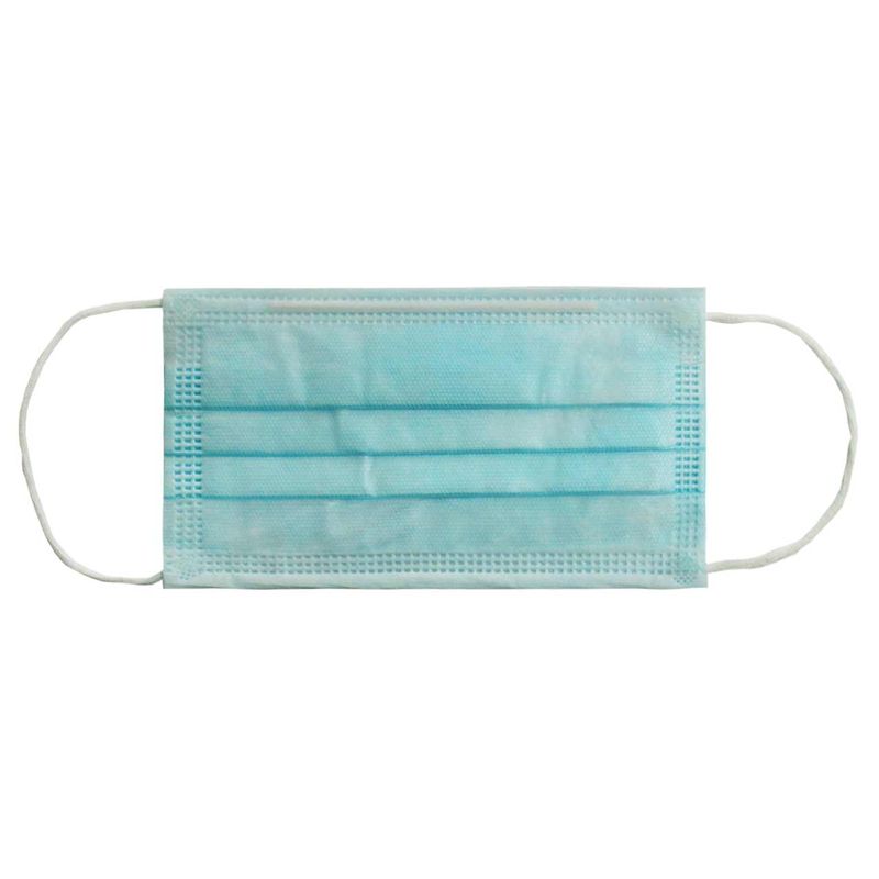 ماسک تنفسی رهام مدل سه لایه rta 50 blu بسته 50 عددی