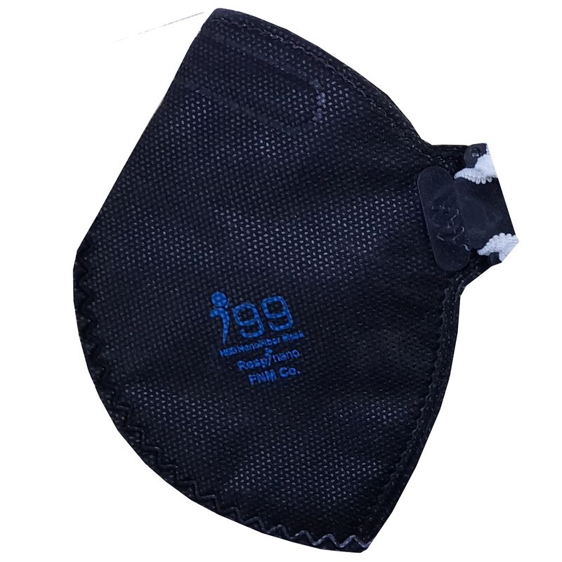 ماسک تنفسی ریما مدل بدون سوپاپ کربن فعال نانو n95 کد c95 blck بسته 10 عددی