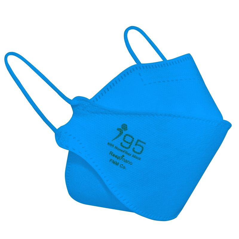 ماسک تنفسی ریما مدل سه بعدی n95 نانو کد blue f95 بسته 25 عددی