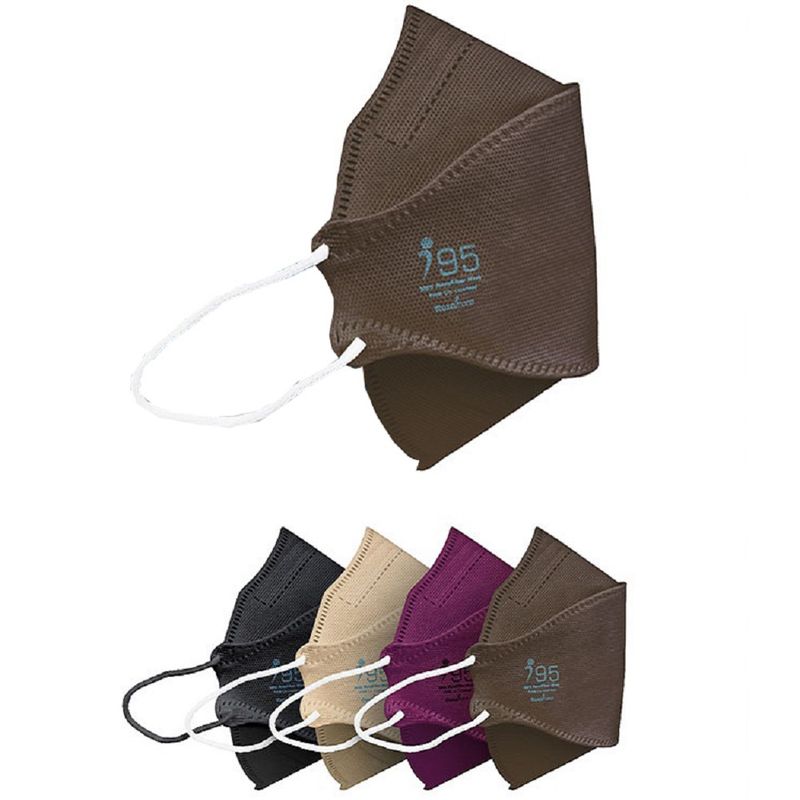 ماسک تنفسی ریما مدل سه بعدی نوجوان n95 نانو کد dark_mf95 بسته 25 عددی