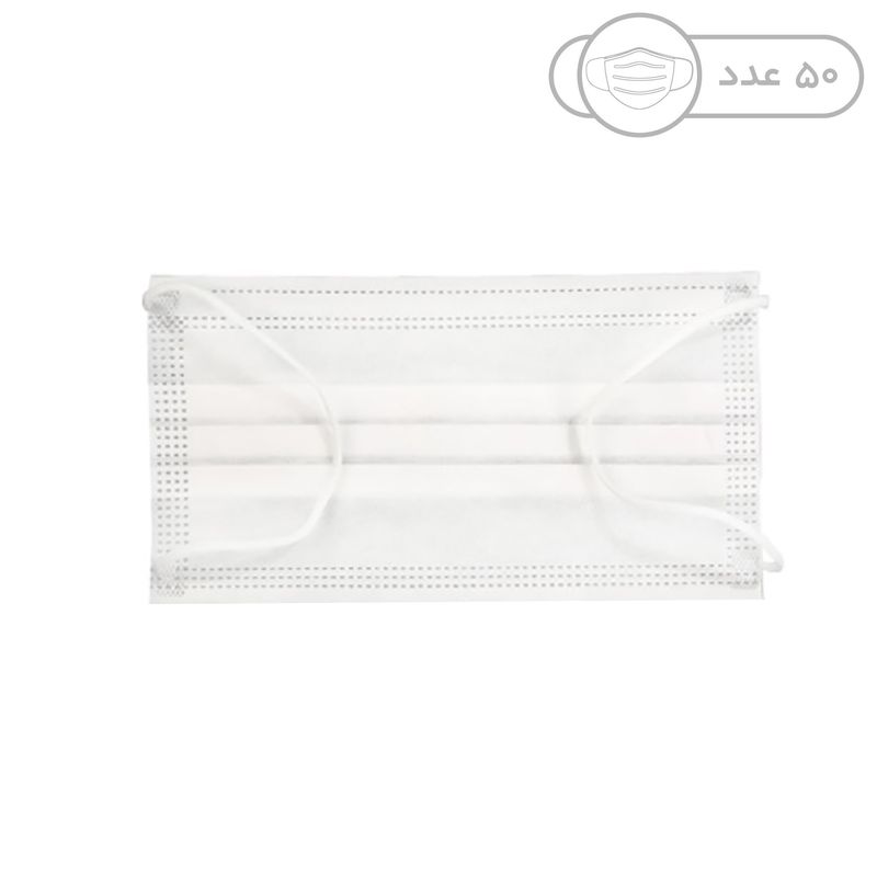 ماسک تنفسی مدل ssmms 3 بسته 50 عددی