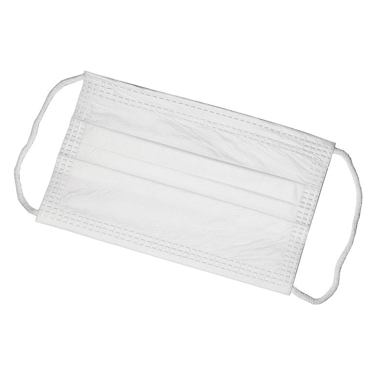 ماسک تنفسی مدل سه لایه کد sms3strap بسته 50 عددی